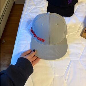 Gray Snap-on Baseball Cap